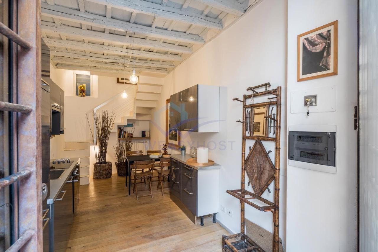 Cozy Entire Apt Close To Piazza Trilussa 로마 외부 사진